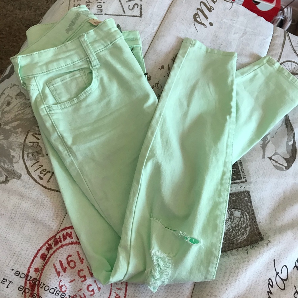 Arizona Teal Jeans